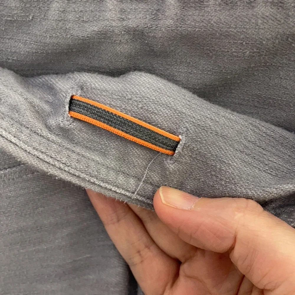 Lululemon Ride On Crop Grey Denim Pants 2 Workout